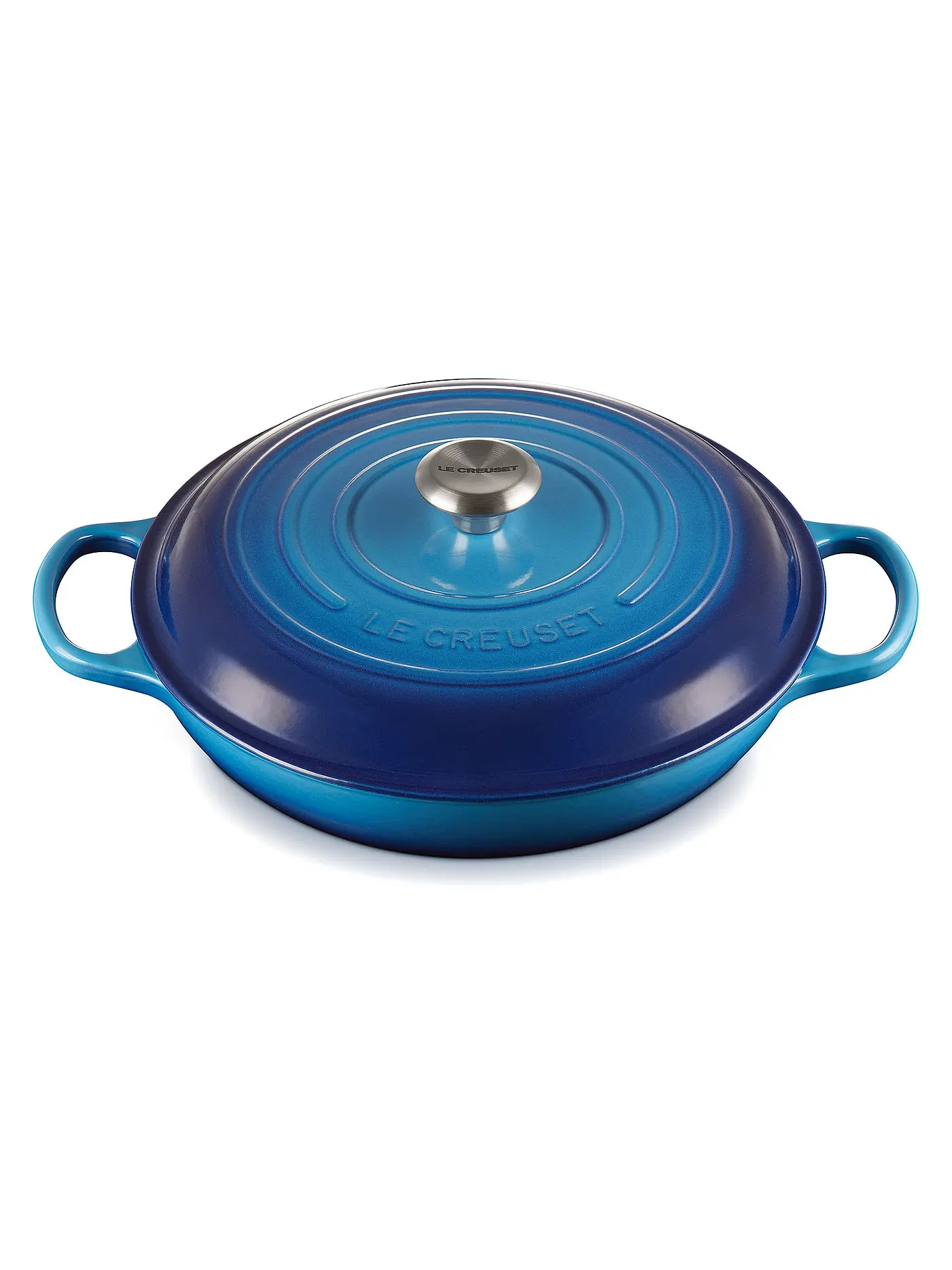 LE CREUSET | Gourmet Profitopf 30cm SIGNATURE Azure | 
